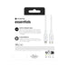 EAN 0840056185746 - mophie essentials Lightning to USB-C | charging cable (1M) Blanco imagen 5