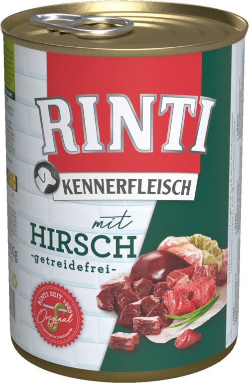 EAN 4000158925305 - RINTI 92530 alimento húmedo para perros Reno Adulto 400 g imagen 1