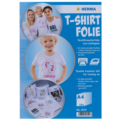 EAN 4008705045247 - HERMA 4524 papel transfer para tejido Transferencia térmica imagen 1