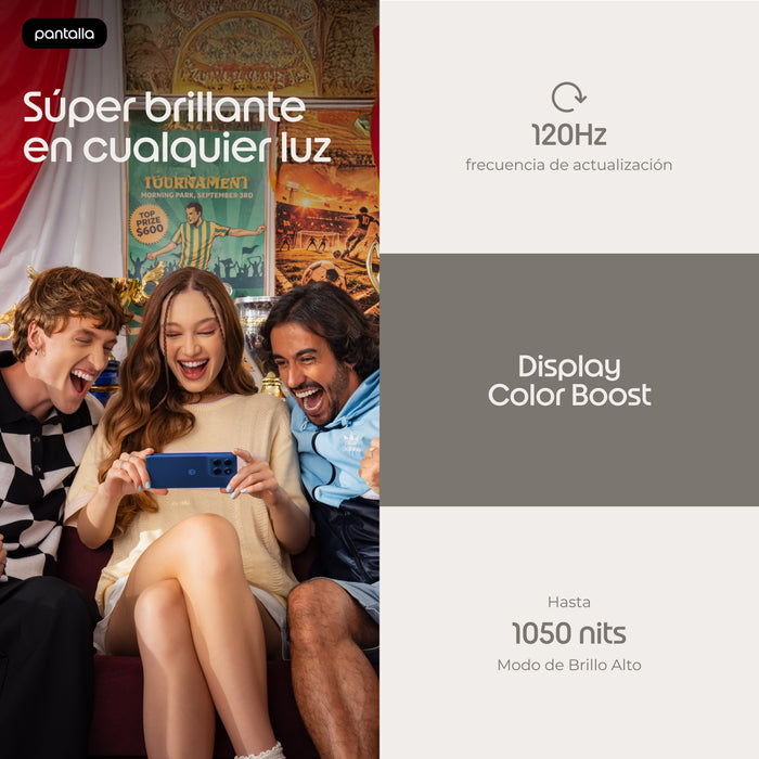 EAN 0840493620503 - Motorola moto g47 16,9 cm (6.67") SIM doble Android 16.0 5G USB Tipo C 8 GB 128 GB 5200 mAh Azul imagen 10