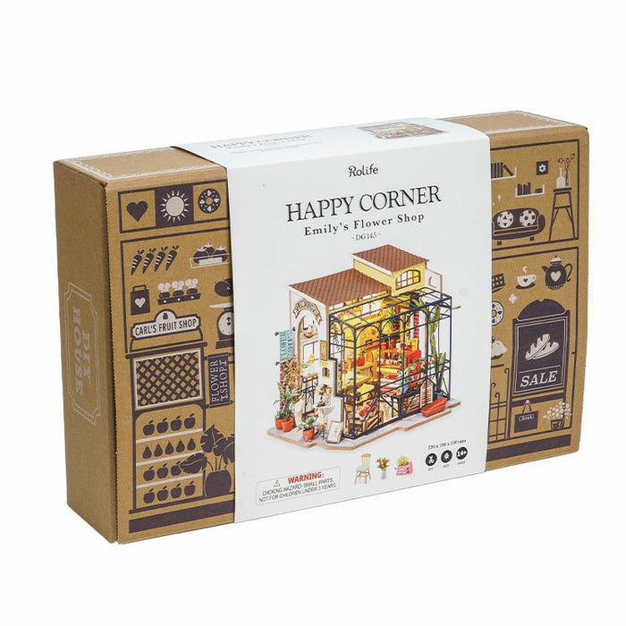 EAN 6946785113150 - ROBOTIME DG145 Casa en miniatura y rincón de libros para montar Casa en miniatura para montar imagen 10