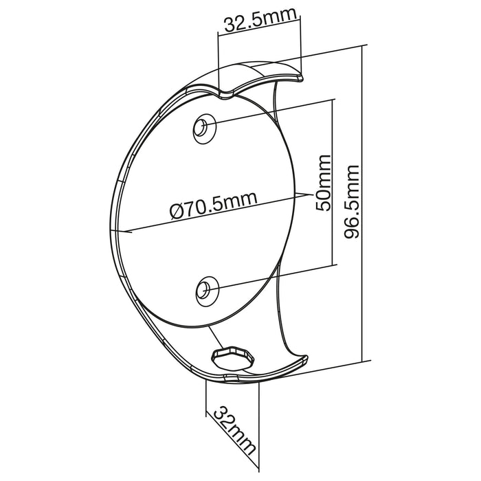 Soporte De Pared Inline Para Google Home Mini