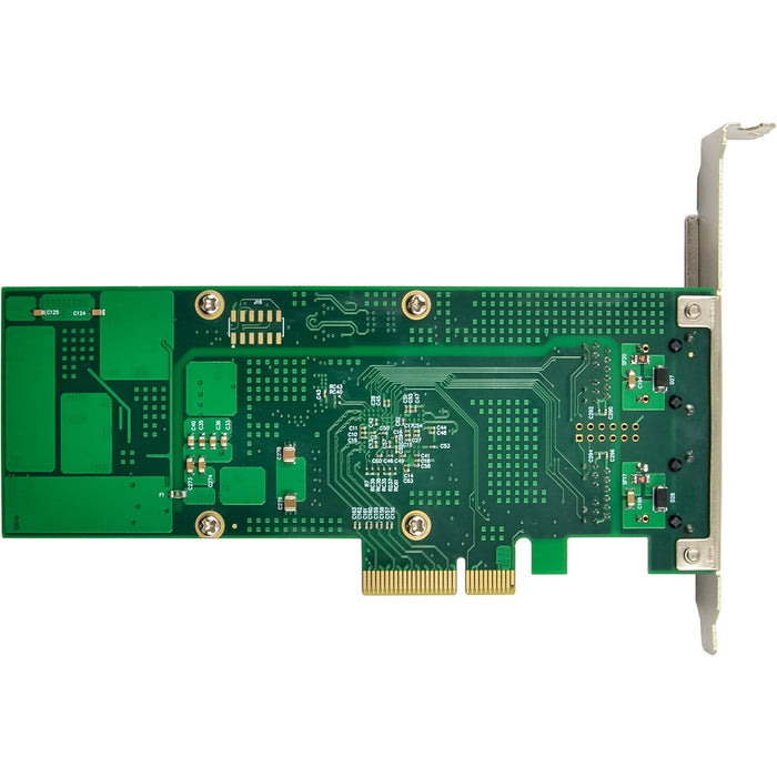 Inline Dual Gigabit Tarjeta De Red - 2x Rj45 1 Gb/S - Pcie X4 - Poe+