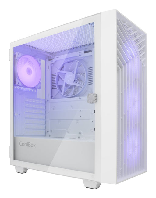 EAN 8436624420689 - CoolBox COO-CHA-GA300W-0 carcasa de ordenador Torre Blanco imagen 1