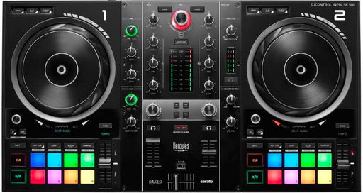 EAN 3362934746094 - Hercules Inpulse 500 DVS (Sistema de vinilo digital) para scratch digital Negro imagen 1