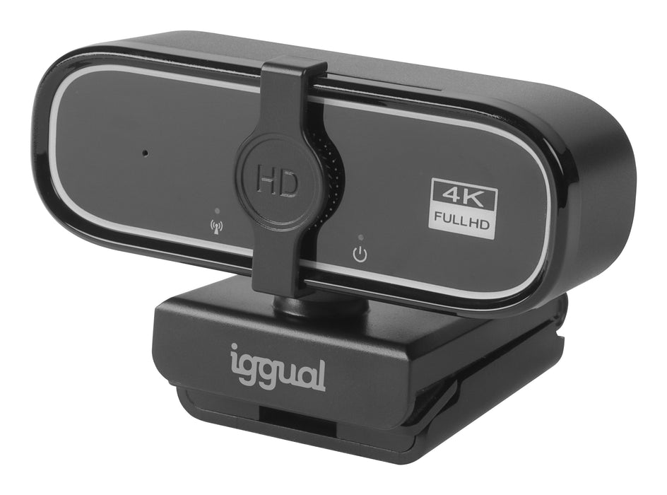 EAN 8435364319949 - iggual USB 4K UHD WC3840 Business Pro View cámara web 8 MP 3840 x 2160 Pixeles Negro imagen 1