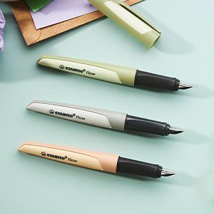 Stabilo Flow Monochrome Patronenfüller Pastellgrau