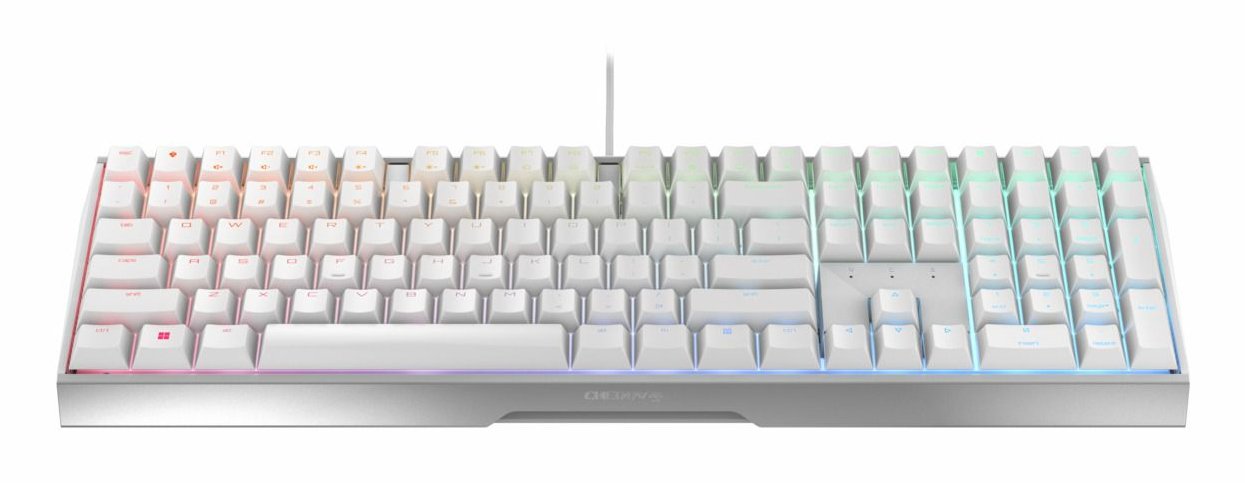 Mx Board 3.0s - Mechanical Keyboard - Corded - Mx Red - Qwerty - White