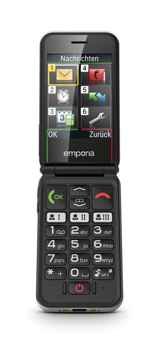 EAN 9005613168865 - Emporia SIMPLICITYglam 7,11 cm (2.8") 106 g Blanco Teléfono para personas mayores imagen 6