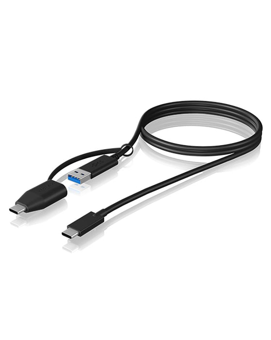 EAN 4250078171737 - ICY BOX IB-CB034 cable USB USB 3.2 Gen 2 (3.1 Gen 2) 1 m USB C USB A Negro imagen 2