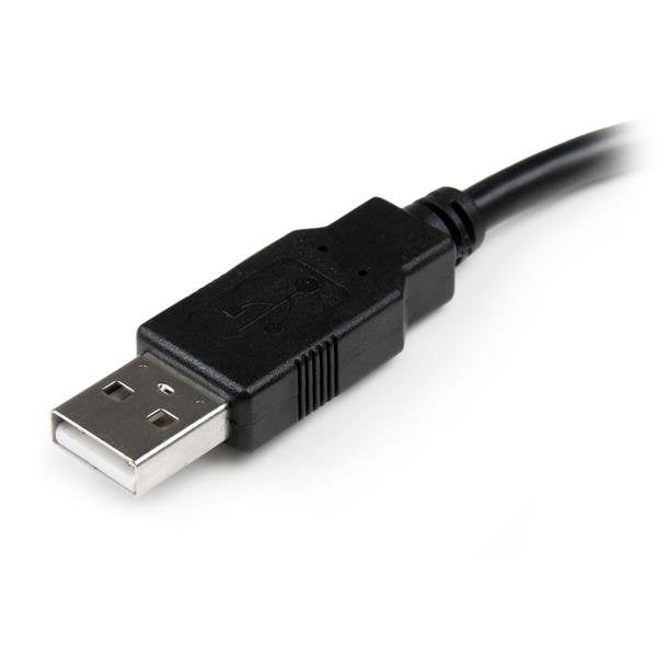 EAN 0065030818544 - StarTech.com USBEXTAA6IN cable USB 0,152 m 0,48 Gbit/s Negro imagen 2