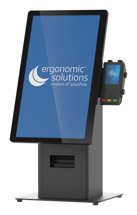 Counter Mounted Self Service  Kiosk - Silk Finish Coating