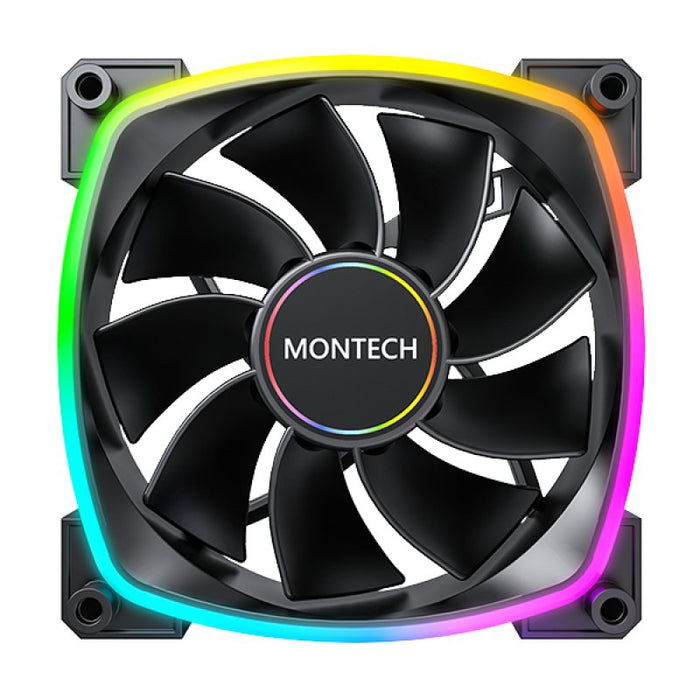 EAN 4710562741285 - Montech RX140 PWM Carcasa del ordenador Ventilador 14 cm Negro 1 pieza(s) imagen 2