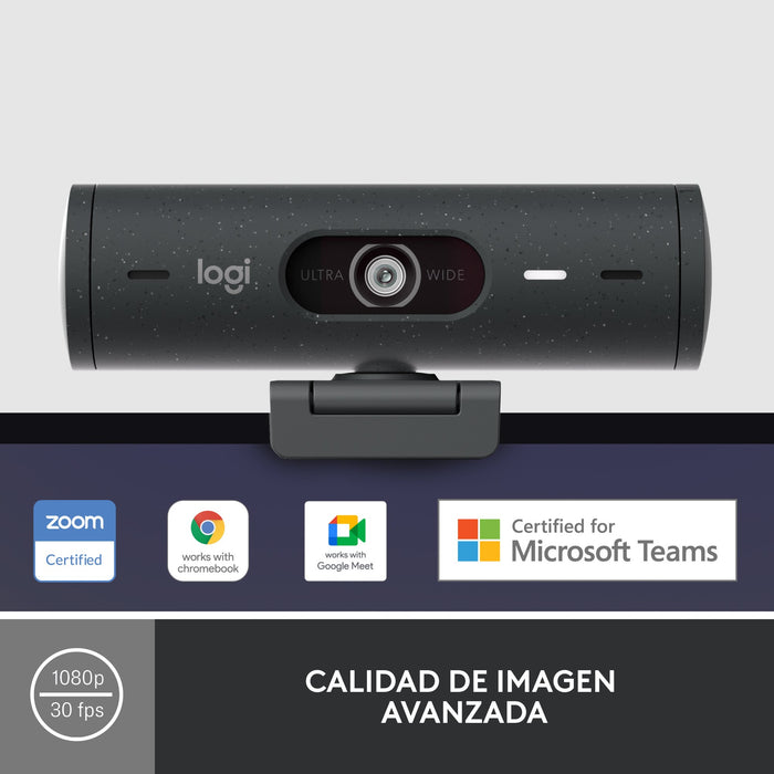 EAN 5099206104914 - Logitech 960-001422 cámara web 4 MP 1920 x 1080 Pixeles USB Grafito imagen 9