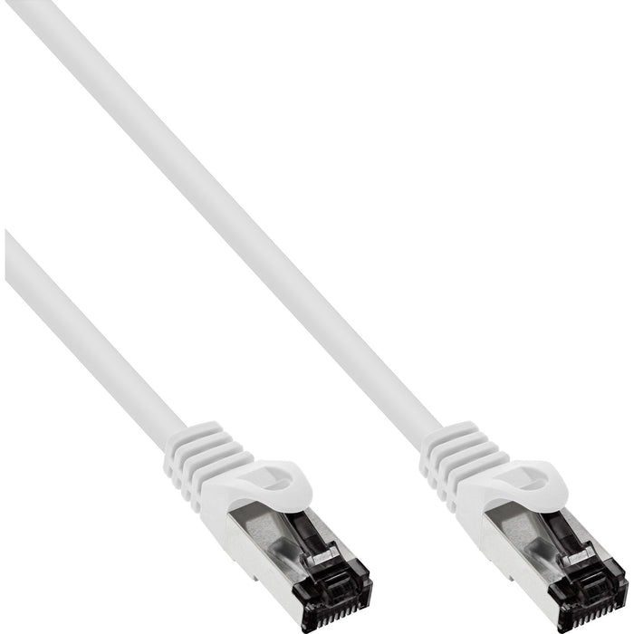 Cable De Red Inline S/Ftp Pimf Cat.8.1 Libre De Halógenos 2000mhz Blanco 2m