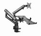 EAN 8716309127653 - Gembird MA-DA3-02 soporte para monitor 81,3 cm (32") Escritorio Negro imagen 2