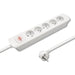 EAN 5901878502762 - Qoltec 50276 base múltiple 1,8 m 5 salidas AC Interior Blanco imagen 2