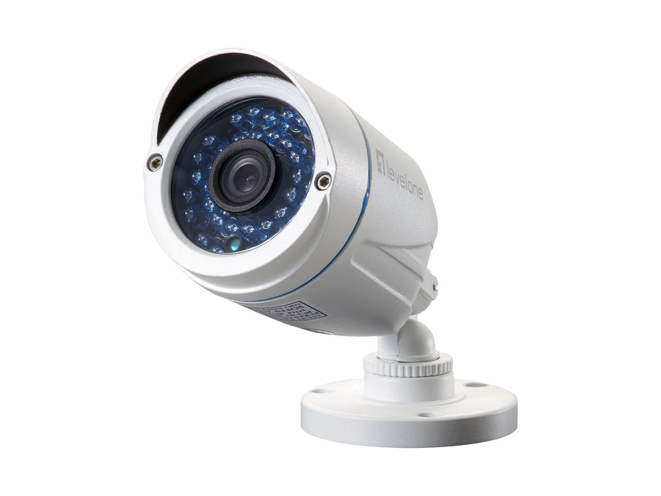 Levelone Ipcam 4-Kanal        Fix  Out H.264 Ir 4xcam Inkl.