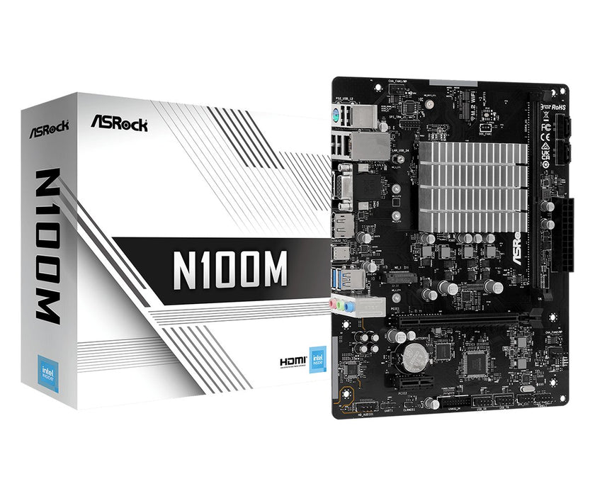 EAN 4710483943058 - Asrock N100M NA (CPU integrada) micro ATX imagen 5