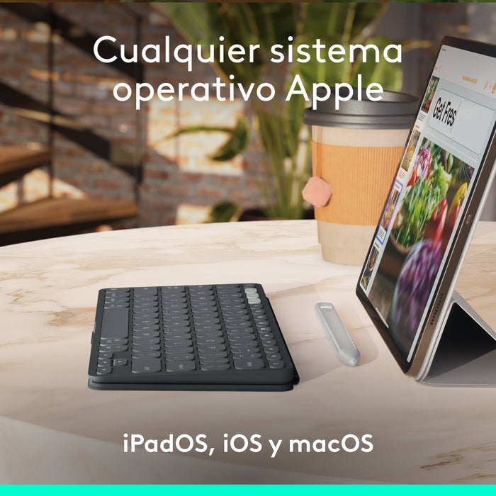 EAN 5099206126039 - Logitech 920-013010 teclado para móvil Español Bluetooth Grafito imagen 5