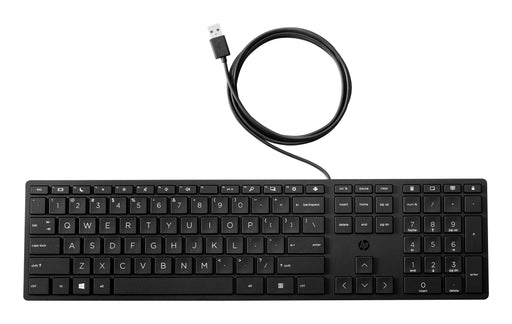 EAN 0194721888280 - HP 320K Wired Keyboard teclado Oficina USB Negro imagen 1