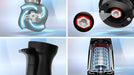 EAN 4242005340576 - Bosch Serie 6 MSM6M610 licuadora Batidora de inmersión 1000 W Negro, Acero inoxidable imagen 3
