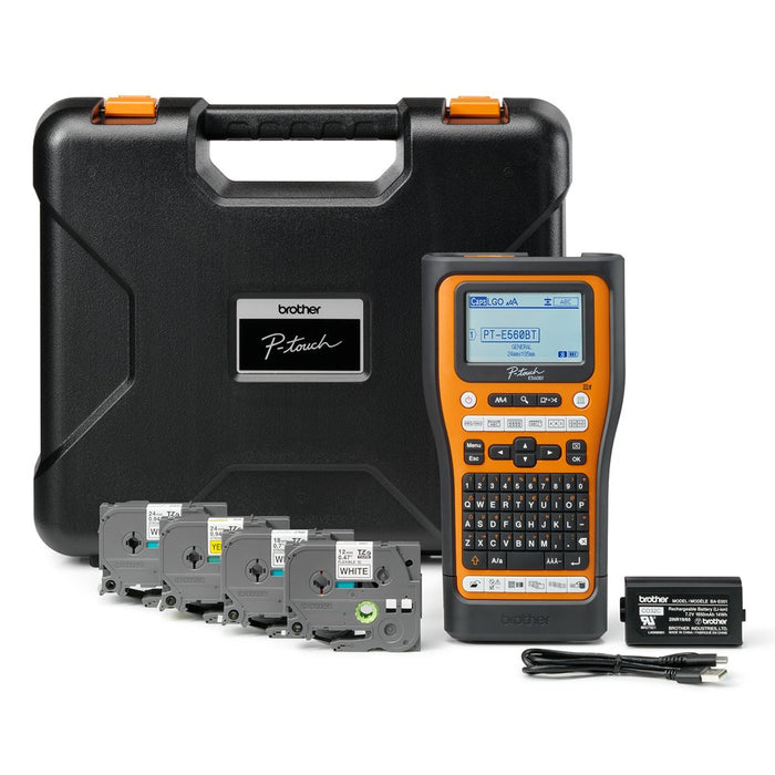 EAN 4977766835725 - Brother PT-E560BTSP impresora de etiquetas Transferencia térmica 180 x 180 DPI 30 mm/s Inalámbrico y alám imagen 3