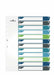 EAN 4005546735122 - Durable 679627 lengüeta de índice Separador en blanco con pestaña Polipropileno (PP) Multicolor imagen 4