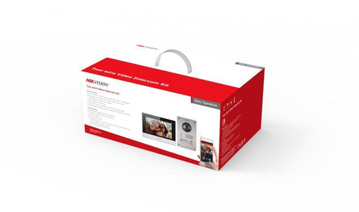 EAN 6942160425917 - Hikvision DS-KIS703Y-P sistema de intercomunicación de video 2 MP 17,8 cm (7") Negro, Plata imagen 1