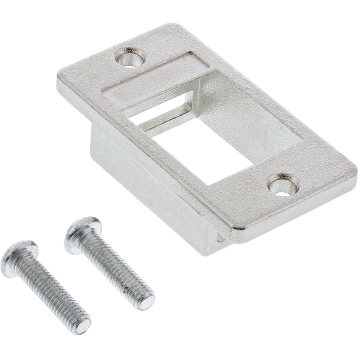 Soporte De Módulo Inline Keystone Snap-In, Simple, De Metal, Para Superficies Planas