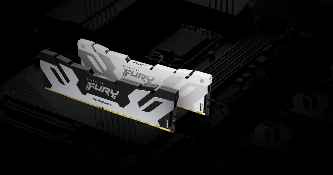 Kingston Fury Kf572c38rs-24, Memoria Ram Plateado/Negro