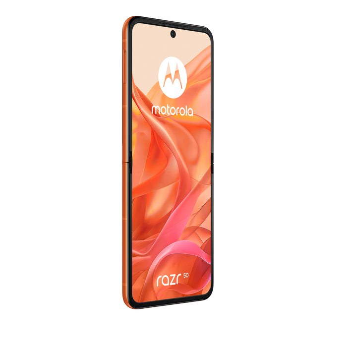 EAN 0840023274718 - Motorola razr 50 17,5 cm (6.9") SIM doble Android 14 5G USB Tipo C 8 GB 256 GB 4200 mAh Naranja imagen 7