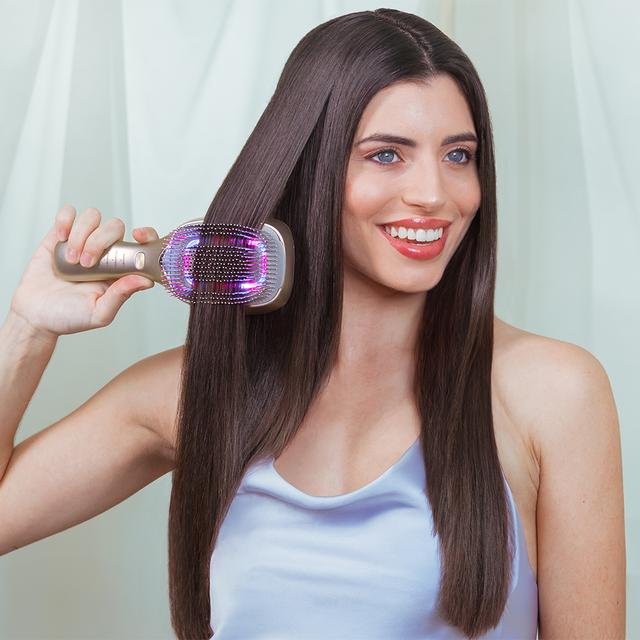 EAN 8435771907418 - Cecotec HairCare Revitalize Champagne Adulto Cepillo paleta para el pelo Champán 1 pieza(s) imagen 11