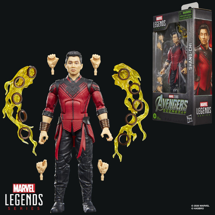 Figura Hasbro Marvel Legends Series Avengers Doomsday Shang Chi