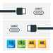 EAN 0065030892964 - StarTech.com USB31CCTLKV50CM cable USB USB 3.2 Gen 2 (3.1 Gen 2) 0,5 m USB C Gris, Negro imagen 2