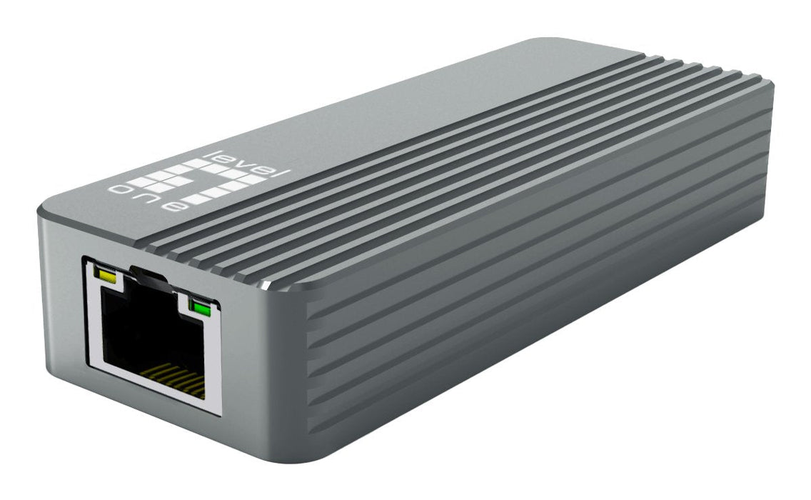 Levelone Adaptador Gigabit Usb-C3.2->Rj45 10gbps