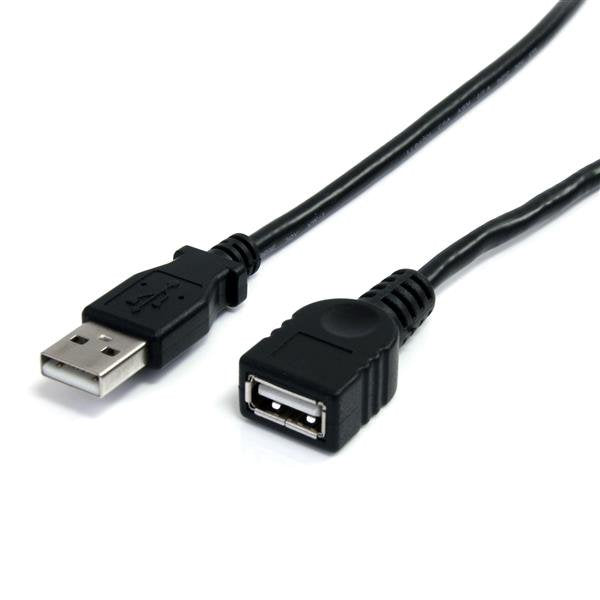 EAN 0065030840811 - StarTech.com USBEXTAA6BK cable USB 1,83 m 0,48 Gbit/s Negro imagen 1