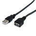 EAN 0065030840804 - StarTech.com USBEXTAA10BK cable USB USB 2.0 3 m USB A Negro imagen 1