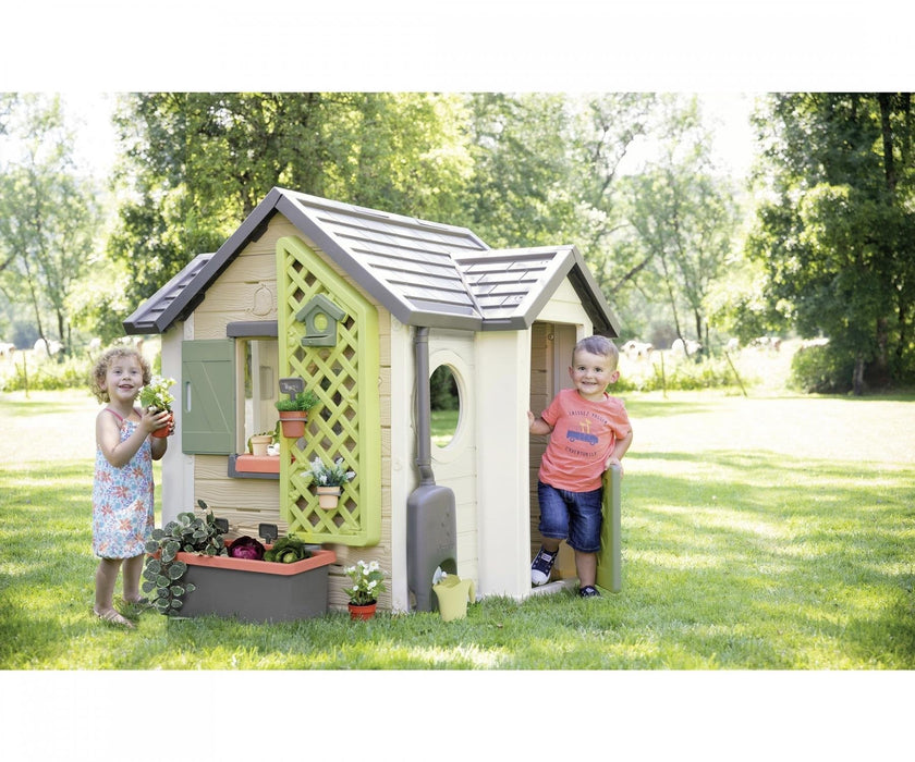 Smoby Life Spielhaus Accesorios Barril De Lluvia, Equipo De Juego De Jardín 7600810924