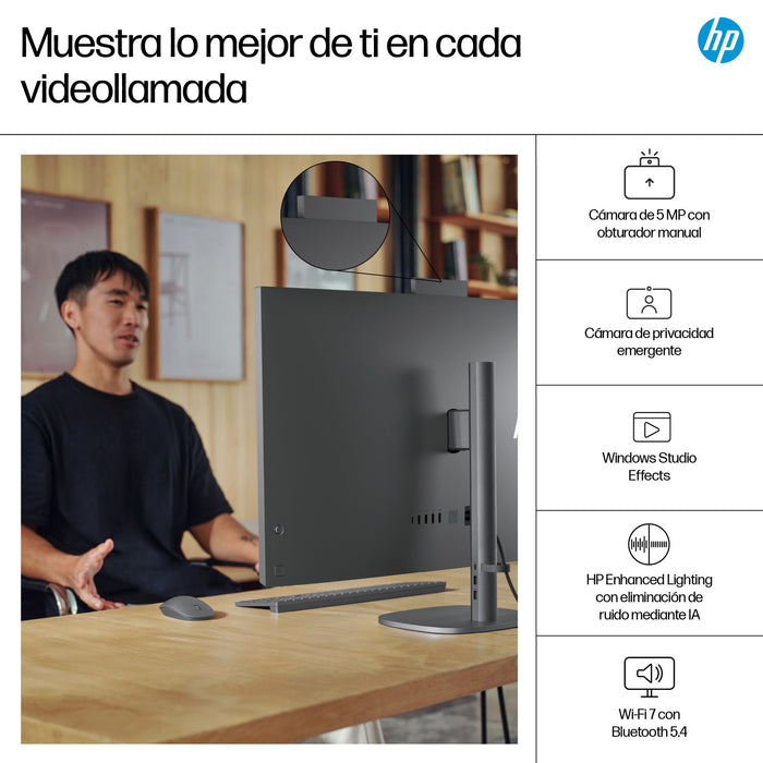 EAN 199896764988 - HP OmniStudio X All-in-One Desktop Next Gen AI 32-c1009ns PC Copilot+ PC Intel Core Ultra 7 258V 80 cm (31 imagen 7