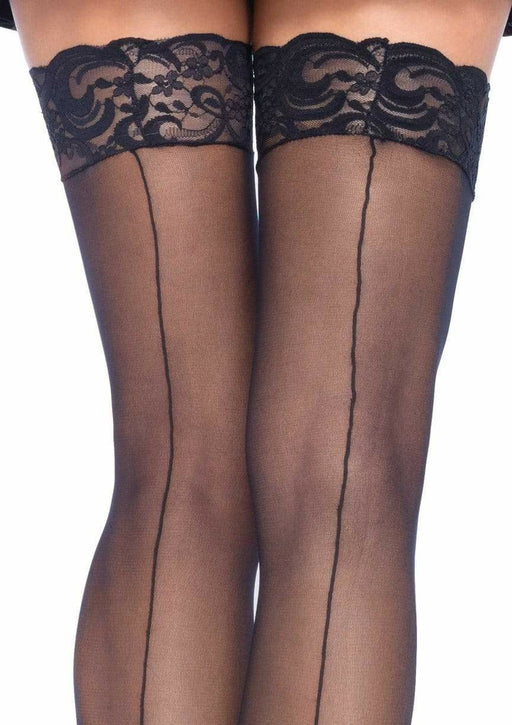 EAN 0714718001807 - Leg Avenue 1101_00122 pantis y media Negro imagen 2