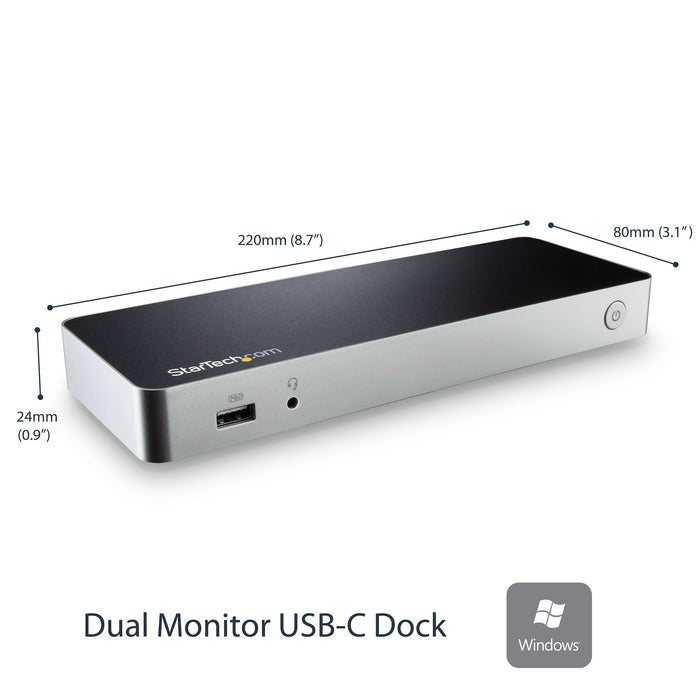 EAN 0065030872690 - StarTech.com MST30C2HHPDU base para portátil y replicador de puertos Alámbrico USB 3.2 Gen 1 (3.1 Gen 1)  imagen 2