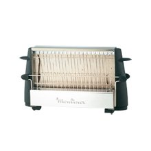 EAN 3045385721123 - Moulinex Multipan On Off 4 rebanada(s) 760 W Negro, Acero inoxidable imagen 1