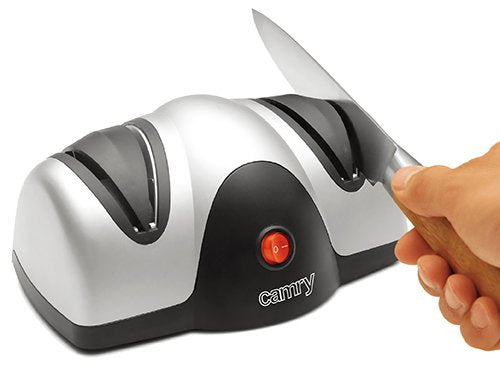 EAN 5908256837607 - Camry Premium CR 4469 afilador de cuchillo Afilador de cuchillos eléctrico Negro, Gris imagen 2