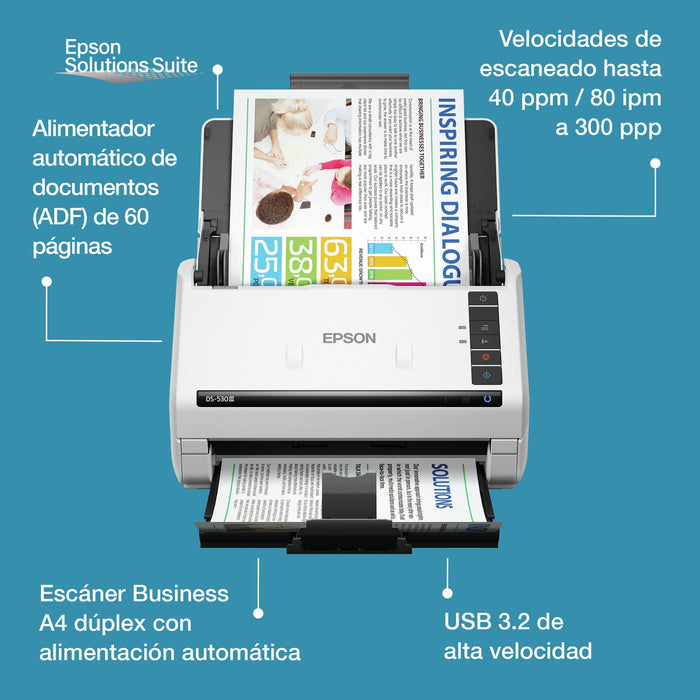 EAN 8715946745749 - Epson WorkForce DS-530III imagen 2
