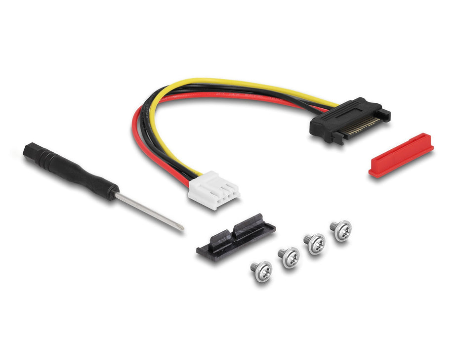 Delock 64217 Adaptador M.2 Clave A+E A Pcie X1 Nvme En Ángulo Con Cable De 20 Cm