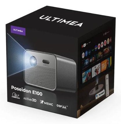 EAN 4262533460539 - Ultimea Poseidon E100 Proyector de alcance estándar 1800 lúmenes ANSI DLP 1080p (1920x1080) 3D Negro imagen 5