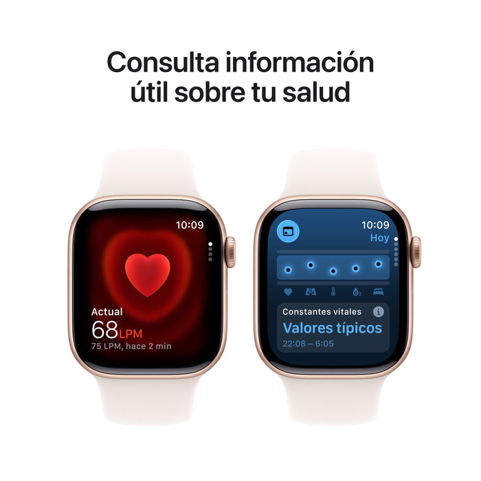 EAN 0195950461381 - Apple Watch Series 11 OLED 42 mm Digital 374 x 446 Pixeles Pantalla táctil Oro rosa Wifi GPS (satélite) imagen 5