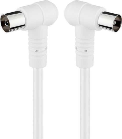 EAN 4040849673542 - Goobay 67354 cable coaxial 2,5 m IEC Blanco imagen 2