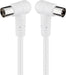 EAN 4040849673542 - Goobay 67354 cable coaxial 2,5 m IEC Blanco imagen 2